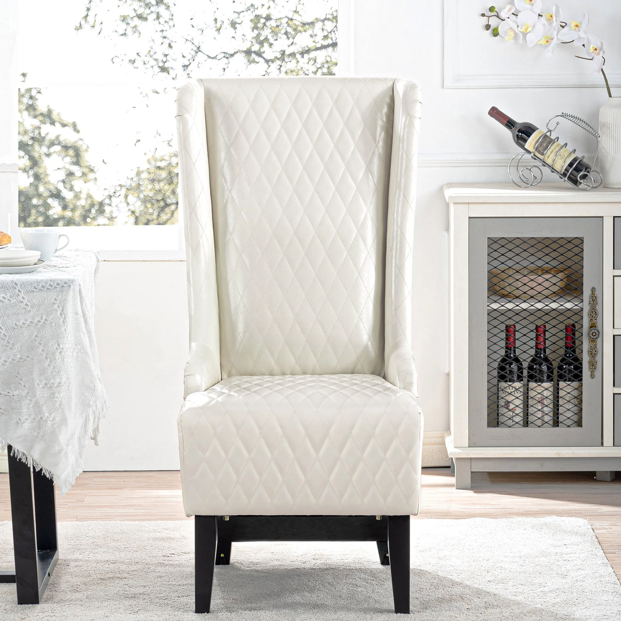 23.03 Wide Wing Back Chair ,Side Chair for Living Room 1