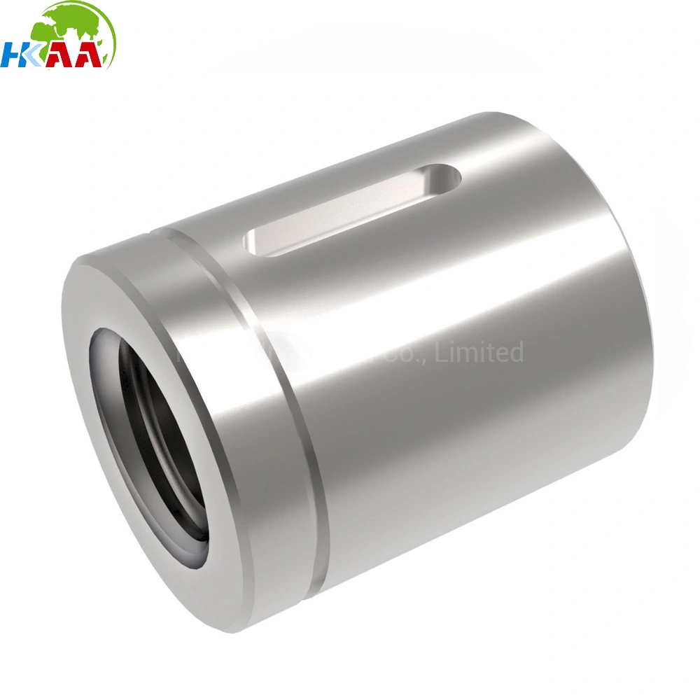 China OEM Customized Stainless Steel Trapezoidal Ball Screw Nut, Ball Nut Supplier 1