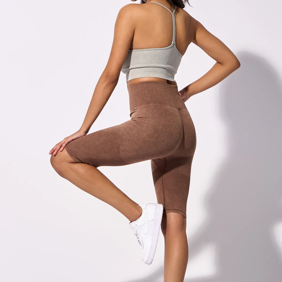 Legging sans couture Roadsunshisne Curve Haute résilience 2
