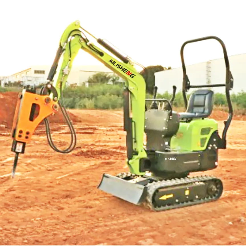 AILISHENG Construction Equipment Battery Operated Mini Excavator Vendor 7