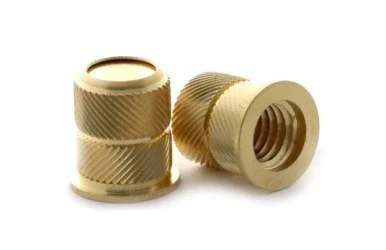 CNC Machined Brass Molded-in Blind Threaded Inserts for Plastic, Brass Inserts Screw 1