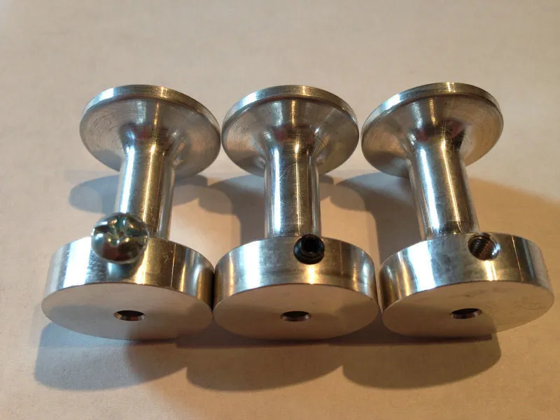 Precision OEM Aluminum/Stainless Steel Wheel Pulley Sheave for Gear Motor CNC Set with Screw Hub 1