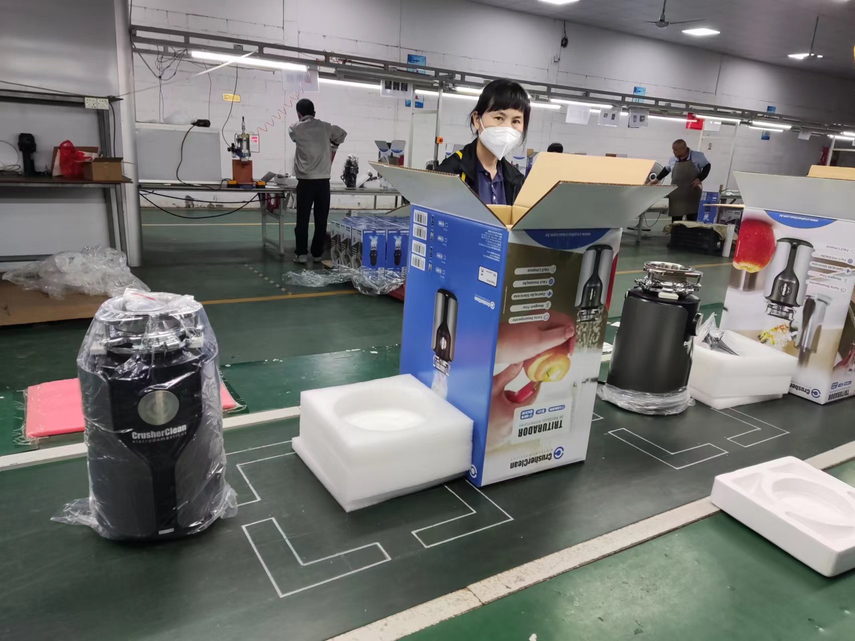 Cooperation with the famous brand CRUSHERCLEAN in BRAZIL 2