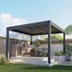 8x10 Aluminum Pergola for Building Modern design 5