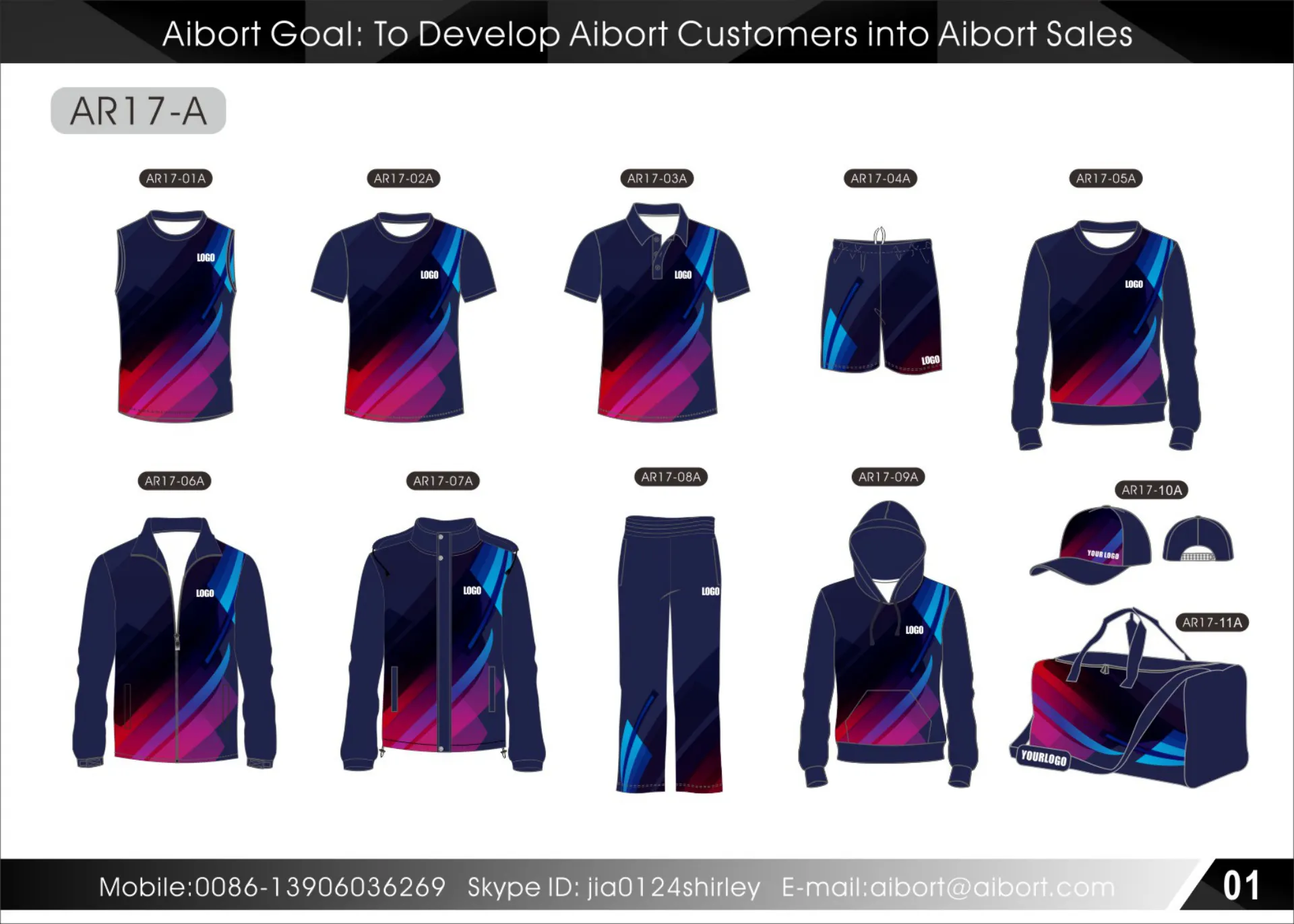 Aibort Teamwear Uniforms for Person - 6