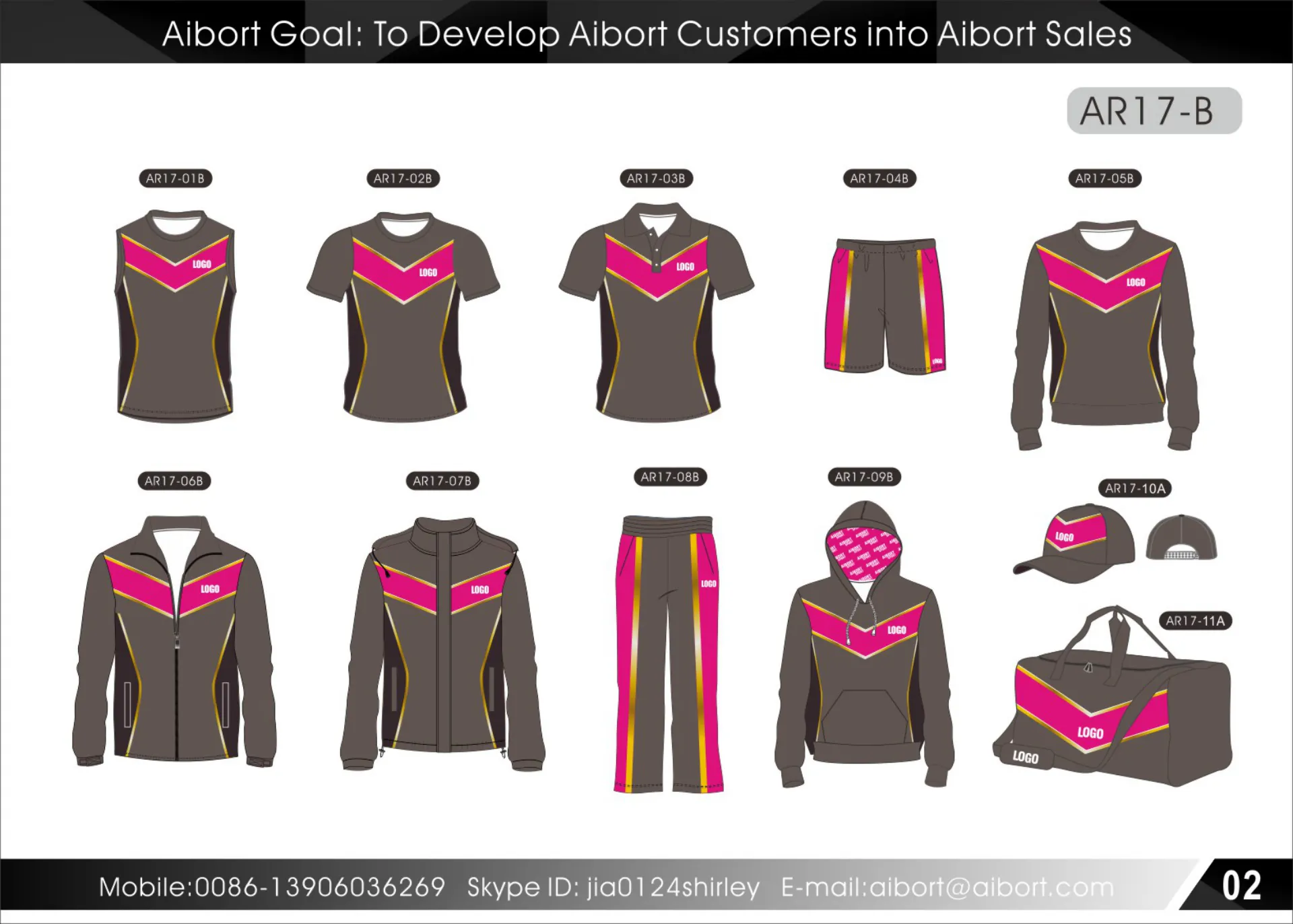 Aibort Teamwear Uniforms for Person - 5