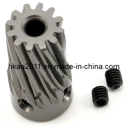 Custom Machining Steel RC Helicopter Motor Pinion Gears 1