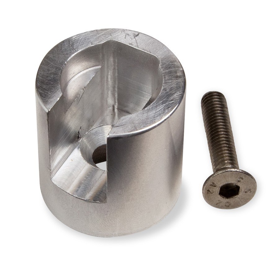 Custom CNC Turning Aluminum Bike Trainer Cone Cup Adapter 3