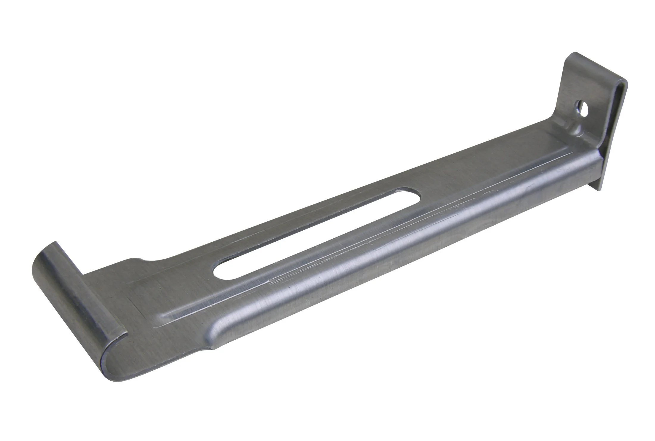 Half Round Metal Stainless Steel U-Shaped Gutter Hanger with Holes 1