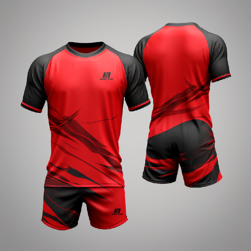 Ardchaighdeáin Blank 100% poileistir Spóirt na bhFear Shirt - Aibort Sport 5