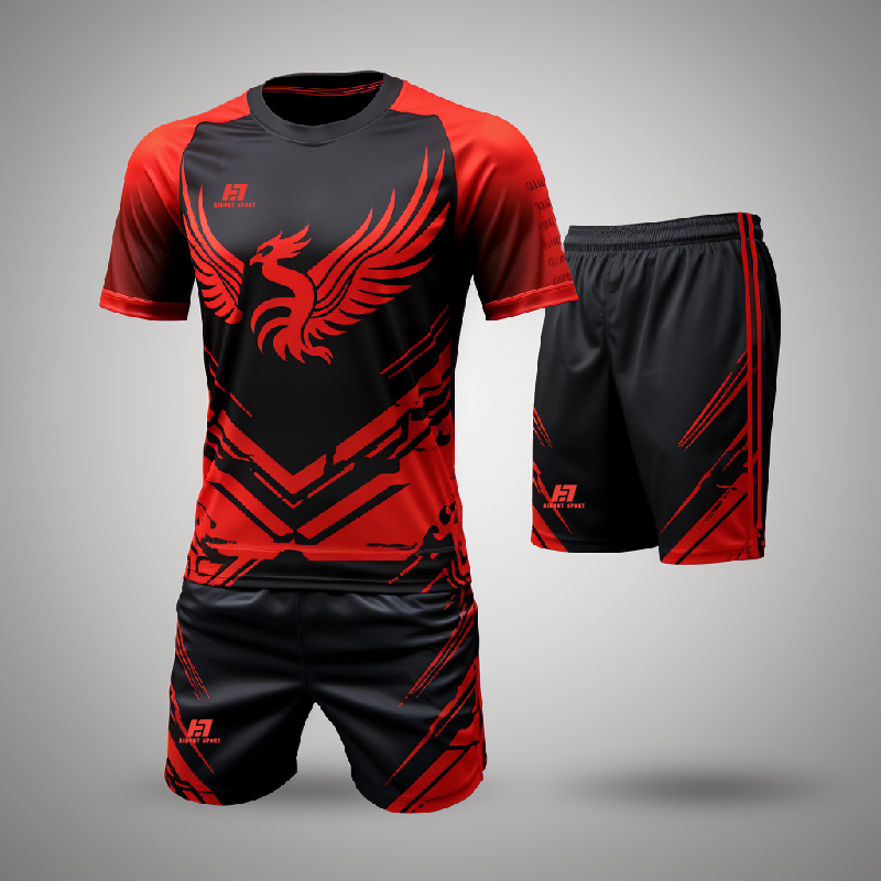 Ardchaighdeáin Blank 100% poileistir Spóirt na bhFear Shirt - Aibort Sport 7
