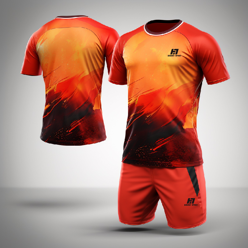 Ardchaighdeáin Blank 100% poileistir Spóirt na bhFear Shirt - Aibort Sport 3