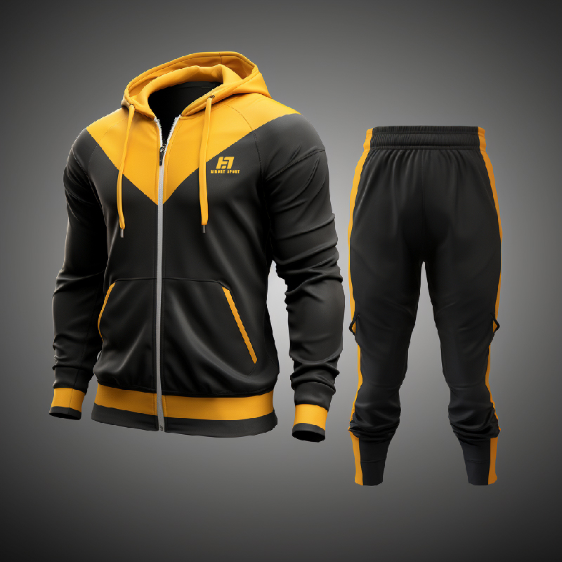 Full Zip Custom Sport Hoodie For Oversized Team - Aibort Sport 2