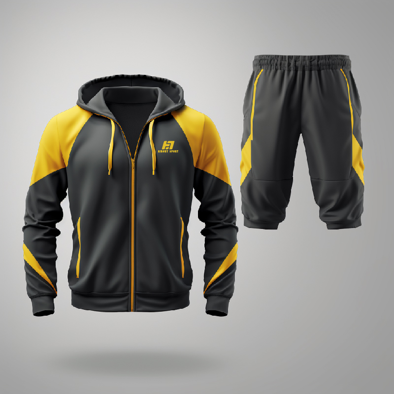 Full Zip Custom Sport Hoodie For Oversized Team - Aibort Sport 5