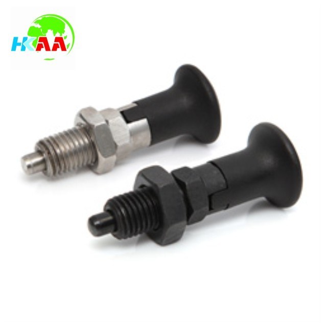 Black Anodized Spring Lock Pull Plunger Pin, Indexing Plunger 2