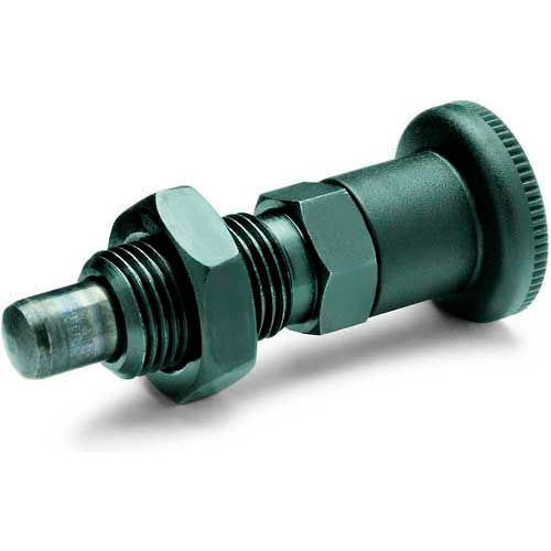 Black Anodized Spring Lock Pull Plunger Pin, Indexing Plunger 4