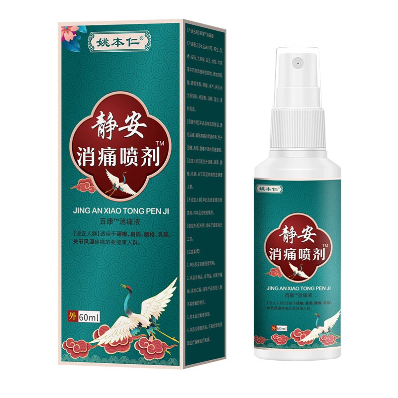 Chinese Herbal Spray: Instant Muscle Pain Relief for Neurological Injuries 1