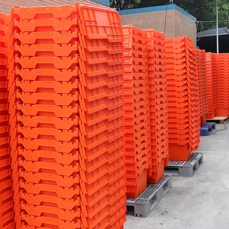 Custom Plastic Storage Box with Attached Lid JOIN-2 8