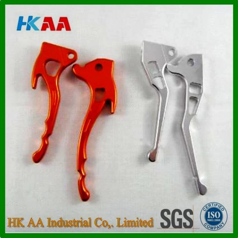 Original / Silver Anodizing Aluminum Alloy Motorcycle Brake Handle 1