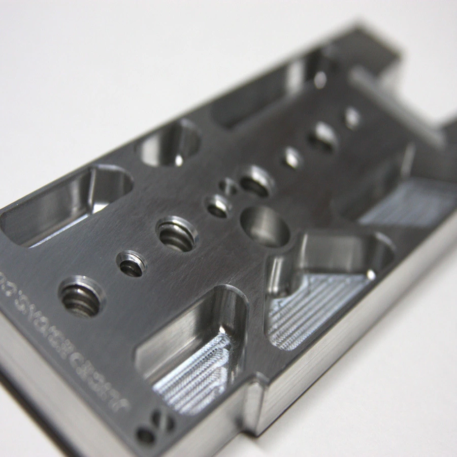 CNC Precision Machined Aluminum Mounting Base Plate 1