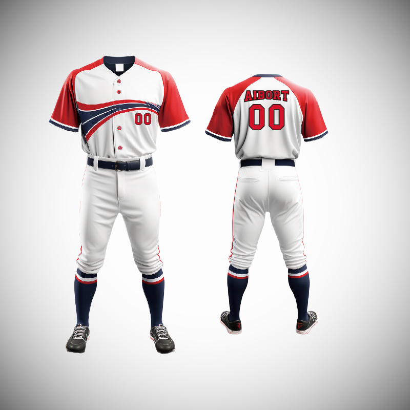 Uniformijiet tal-baseball tad-dwana ta’ kwalità għal timijiet u klabbs ta’ kull livell u età Flokk u qliezet tal-uniformi tal-baseball apposta 4