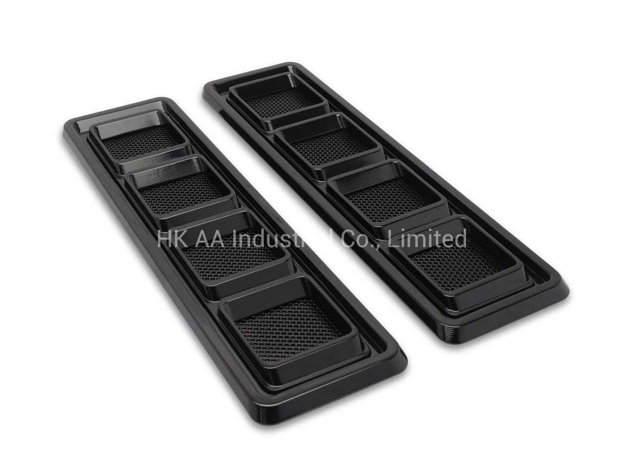 CNC Machined Anodized Billet Aluminum Motorsport Hood Vents with Screen Mesh Insert 1