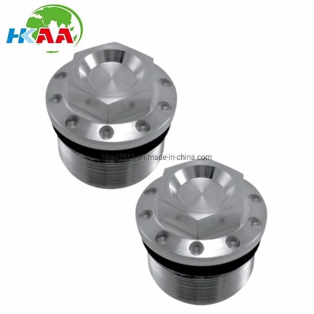 Fully CNC-Machined From 6061-T6 Billet Aluminum Plain Chrome Caps, Fork Tube Caps 1