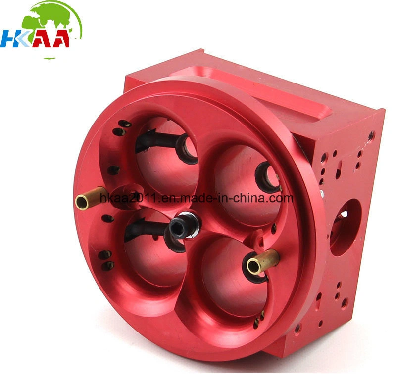 China Precision Billet Anodizing Aluminum Carburetor Main Body 1