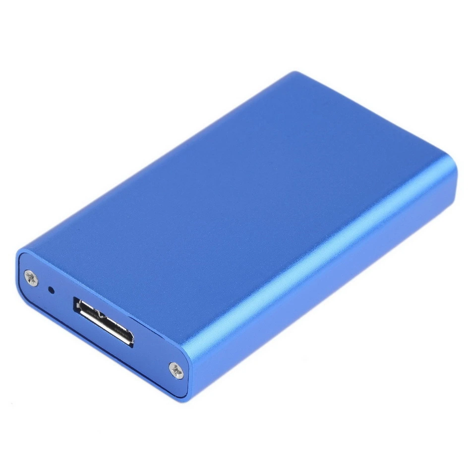 Precision Aluminum Extrusion Anodized Hard Disk Drive Enclosure USB OEM Service 1