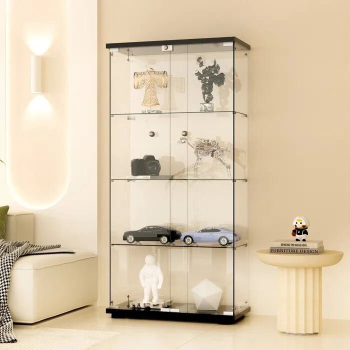 Gabinetes de cocina estilo shaker ultramodernos con frente de vidrio: una puerta de entrada a la elegancia y la funcionalidad 1