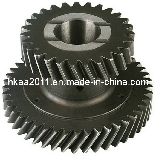 OEM Custom Carbon Steel Double Helical Gear 1