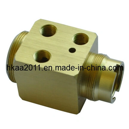 China Custom CNC Lathe Machine Parts, CNC Brass Lathe Turning Machine Mechanical Parts 1