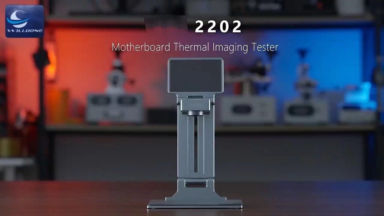 Willdone 2202 Fold Infrared Thermal Imaging Analyzer PCB for Machinery Repair Shops iPhone Circuit Board Repair 1