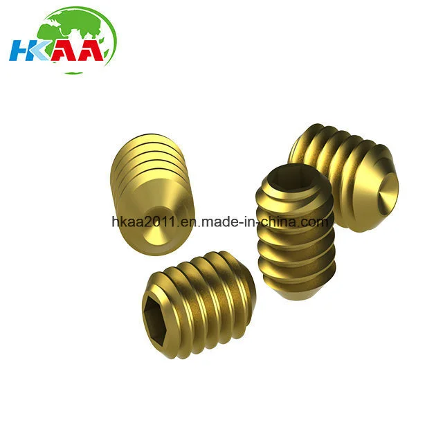 Made in China Precision CNC Machining Air Bleed Set Screw 1