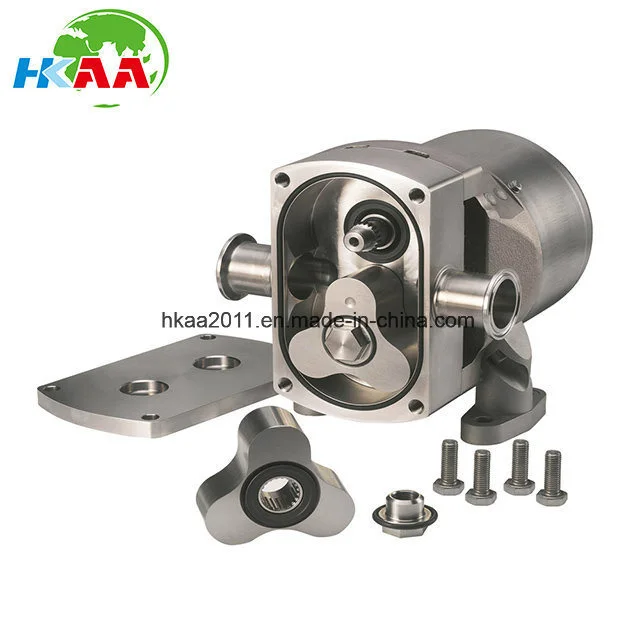 CNC Milling Precision Billet Aluminum /Stainless Steel Transfer Rotary Lobe Pump 1