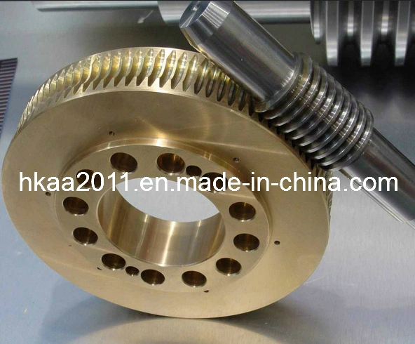 OEM Custom Stainless Steel/Brass Stepper Motor Worm Gear 1