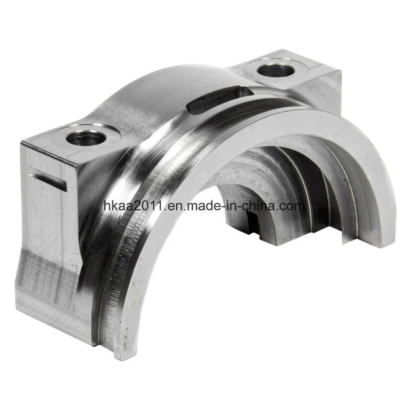 Precision Machined Stainless Steel Crankshaft Main Bearing Cap 1