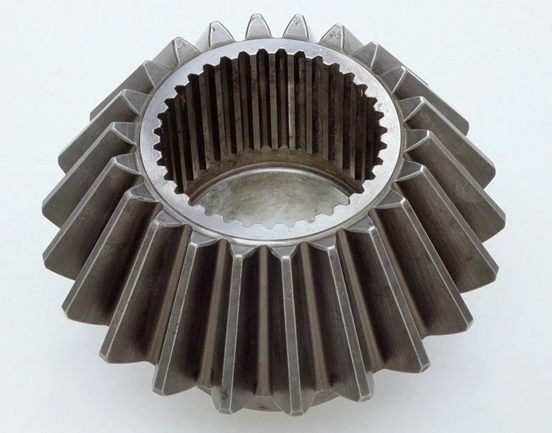 Precision Steel Internal Bevel Conical Gears with Splines 1