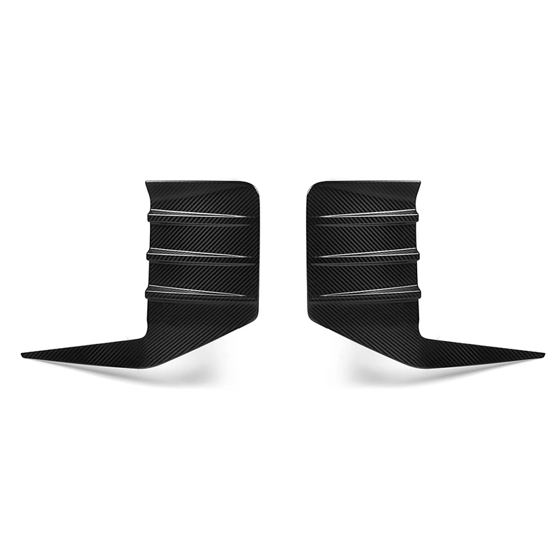 RD Design Rear Bumper Vent Trim Splitter Dry Carbon Fiber MP Style For BMW M2 Coupe G87 1