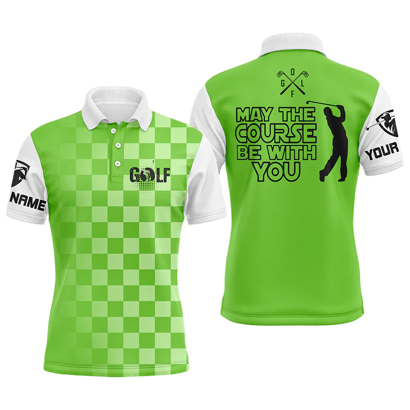 Personlig tilpassede golfpoloskjorter for menn 8