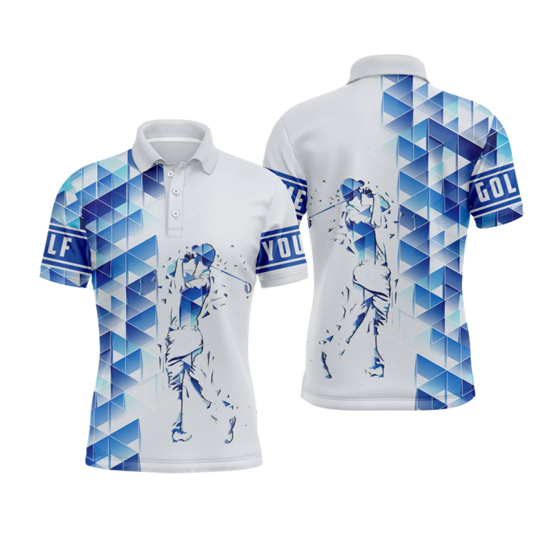 Personlig tilpassede golfpoloskjorter for menn 1