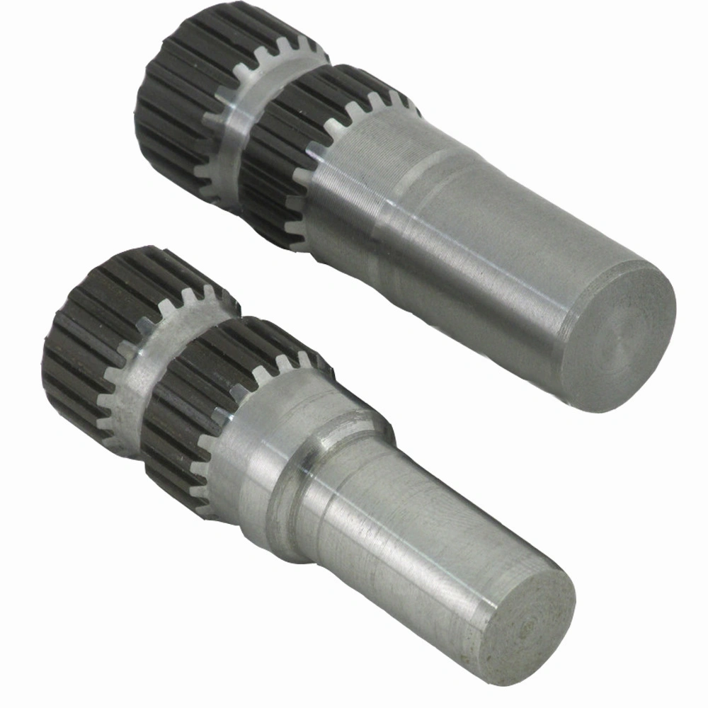 High Strength CNC Customized Stainless Steel Pinion Bevel Gear Shaft 1