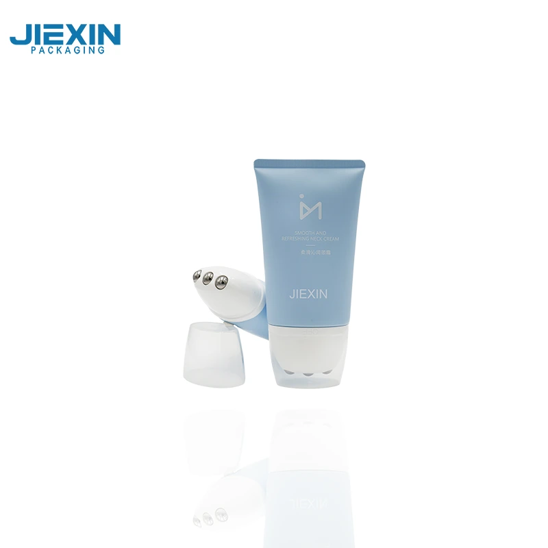 Tubo de crema para el cuello de 120 ml con tres bolitas 1
