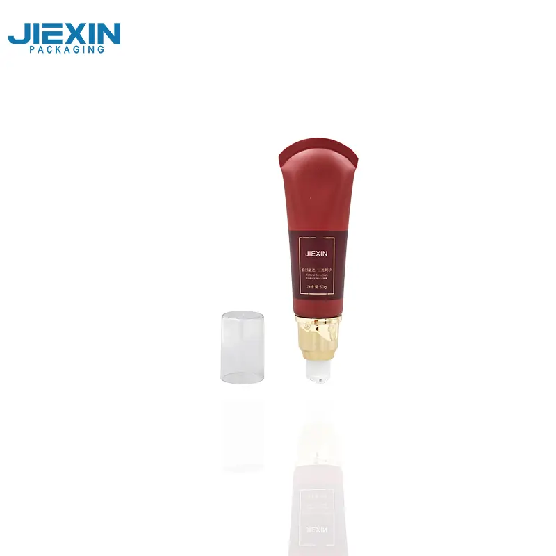 White Plastic Cosmetic Jars - - JIEXIN 5
