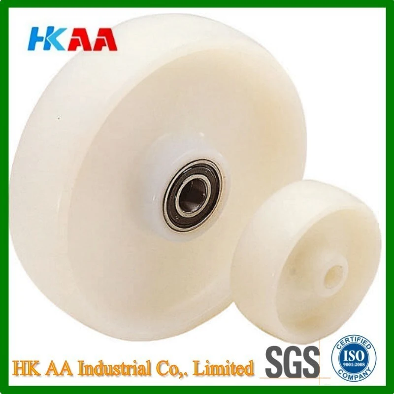 Custom Machining Service High Quality Nylon Wheels, Nylon Roller Wheel 1