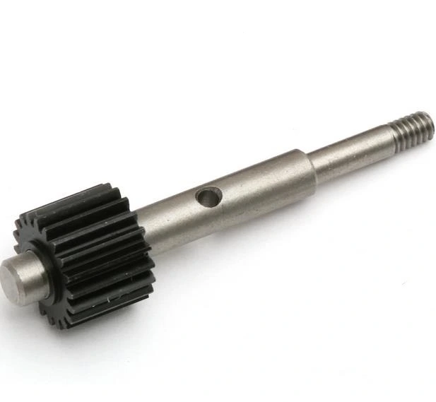 Custom Machining Stainless Steel Gear Shaft 1
