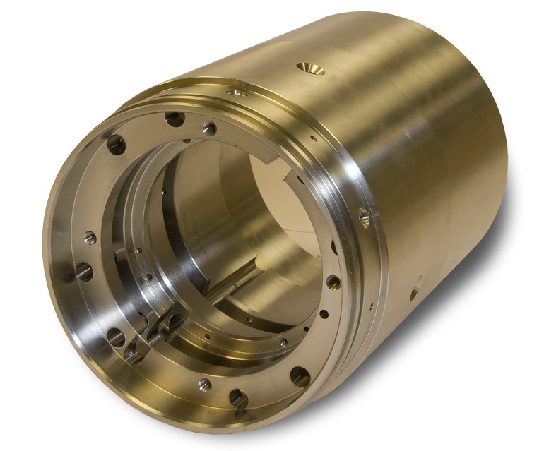 Precision Machined Stainless Steel Titanium Bearing Housing Type 3