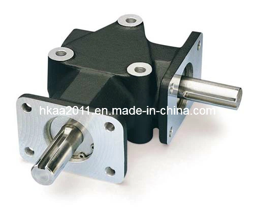 Two-Way Speed Reducer Worm Transmission Gear Box, Bevel Gear Box 1