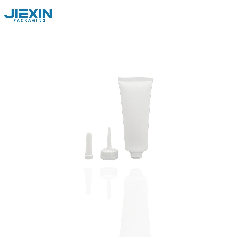 D40 white Long nozzle tube with screw cap 1