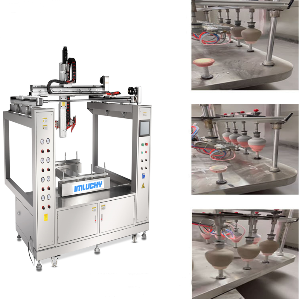 Sixaxis Automatic Enamel Spraying Machine
